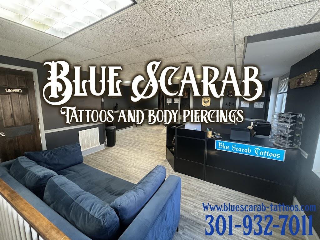 Blue Scarab Tattoos And Body Piercing
