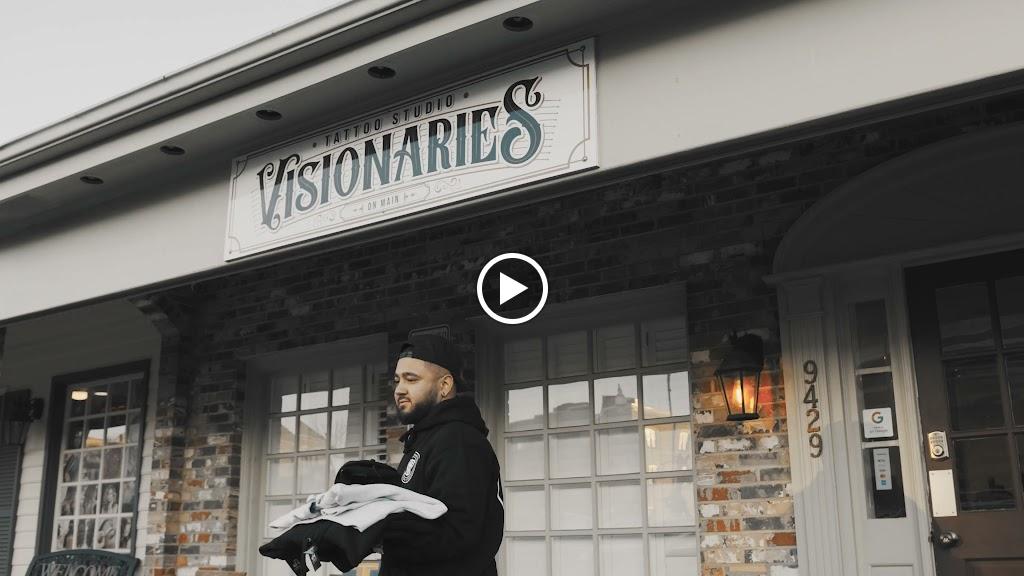 Visionaries Tattoo Studio Exterior in Manassas, Virginia