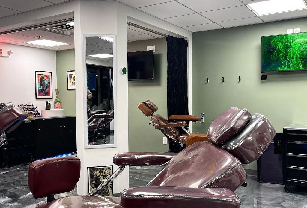 Grand Flourish Tattoos Inside in Brockton, Massachusetts