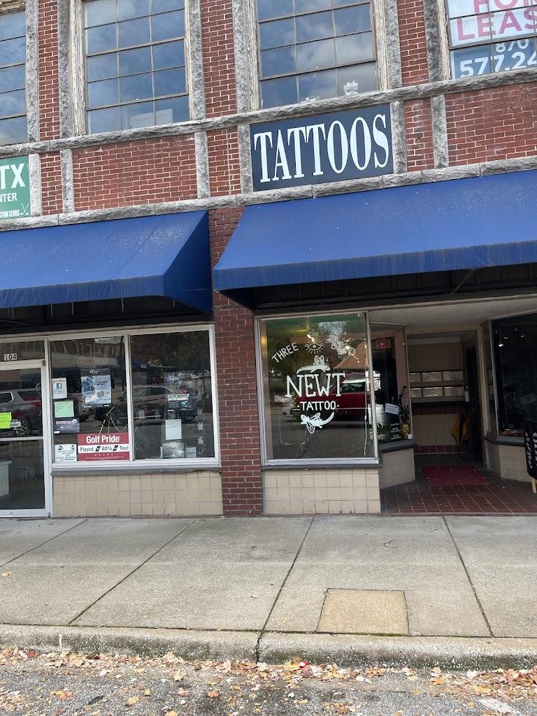 The Three Eyed Newt Tattoo Exterior in Harrison, Arkansas