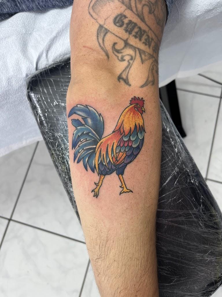 Scarlet And Gold Tattoo
