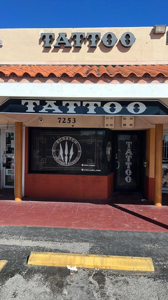 Scratch Tattoo Studio Exterior in Miami, Florida