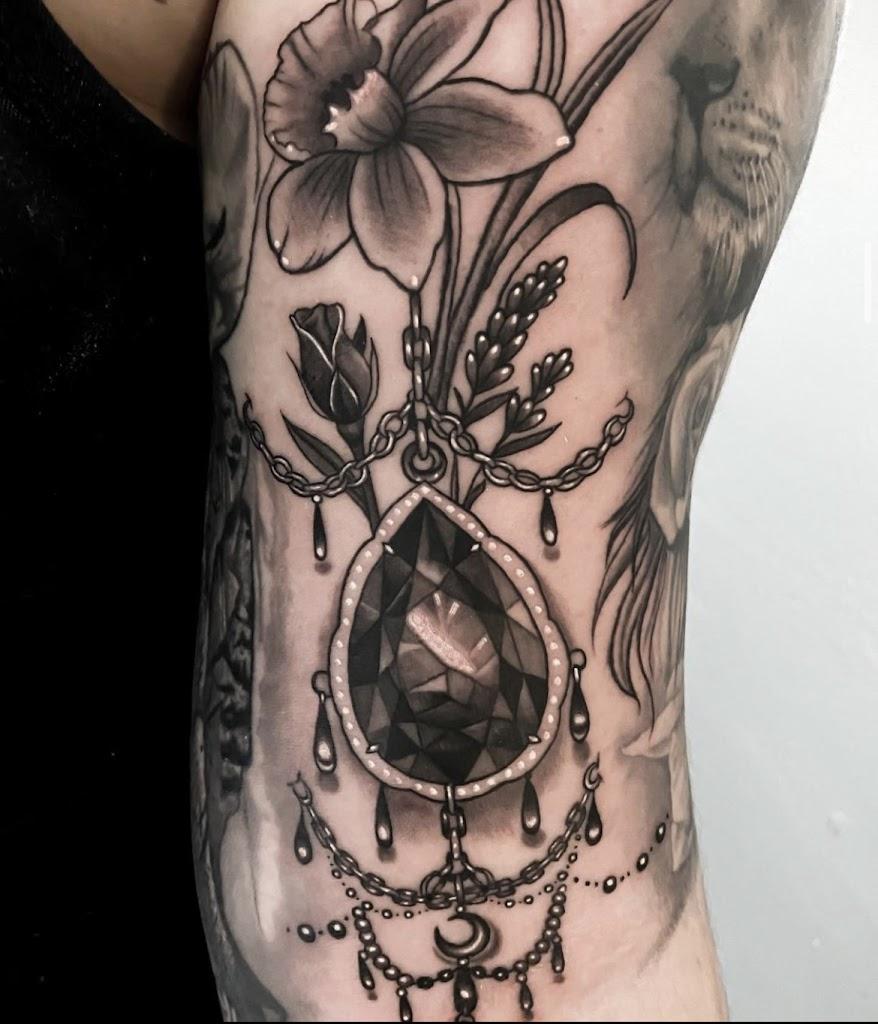 Fox & Fern Tattoo Tattoo in Mt Arlington, New Jersey