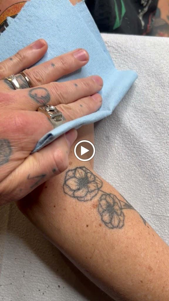 Broken Art Tattoo Videos in Los Angeles, California
