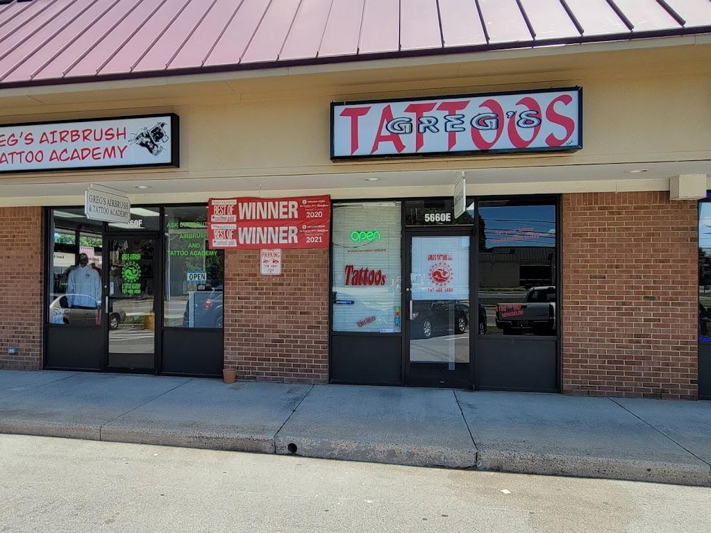 GREG'S TATTOO'S Exterior in Portsmouth, Virginia