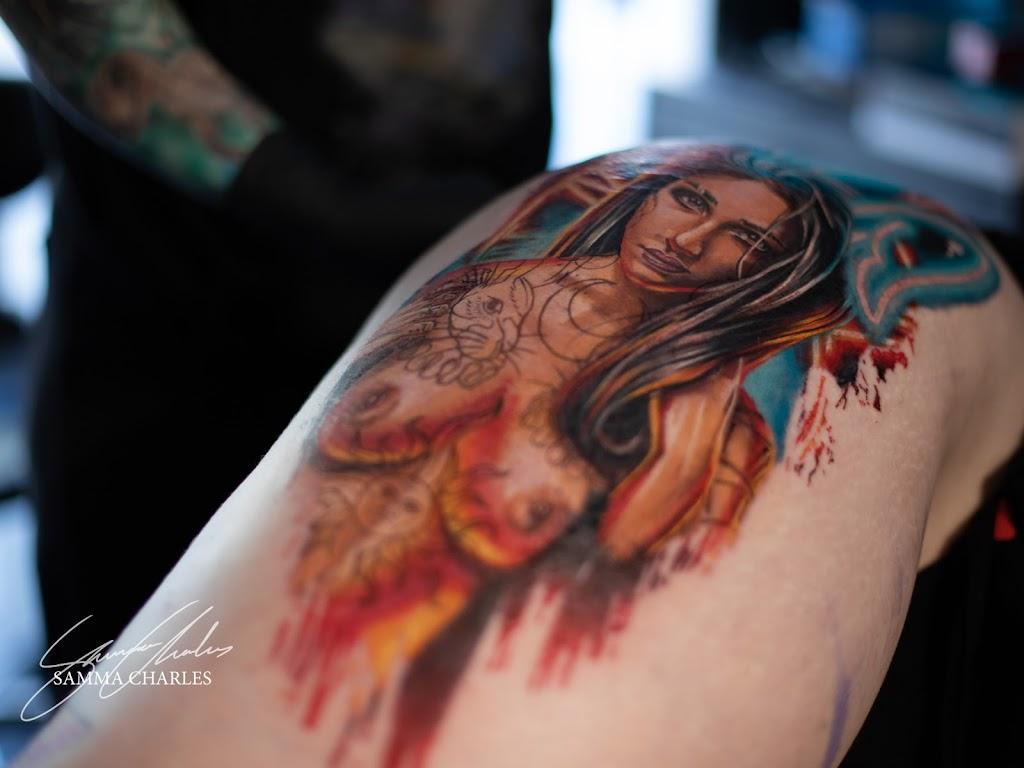Samma Charles Art Tattoo in Newton, Massachusetts