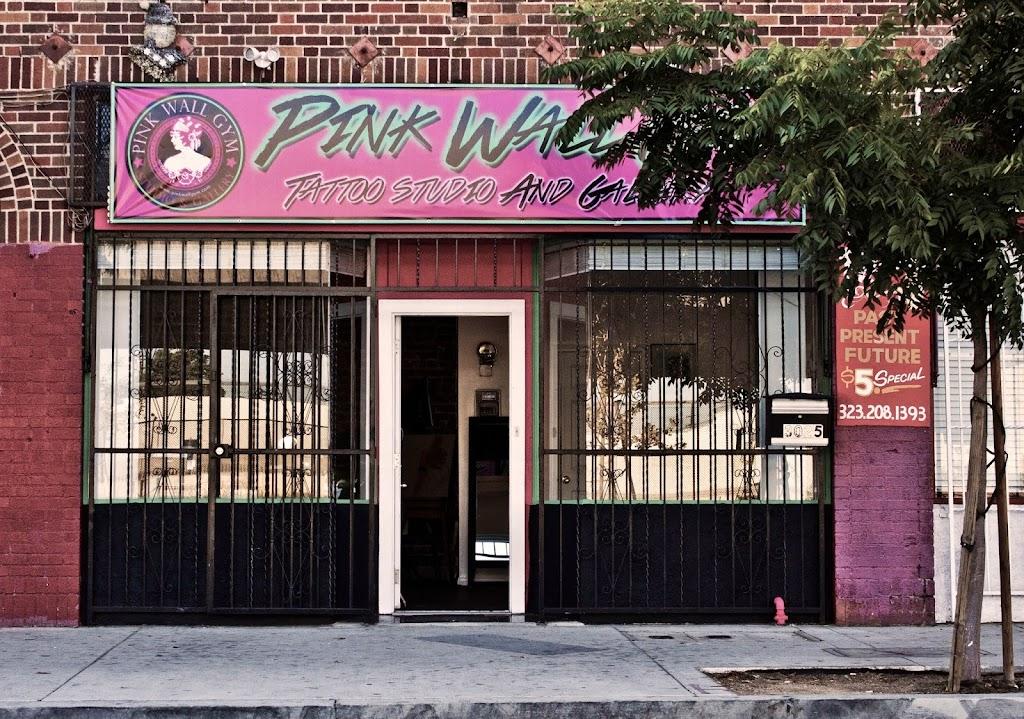 Pink Wall Gym Tattoo Studio & Gallery Exterior in Los Angeles, California