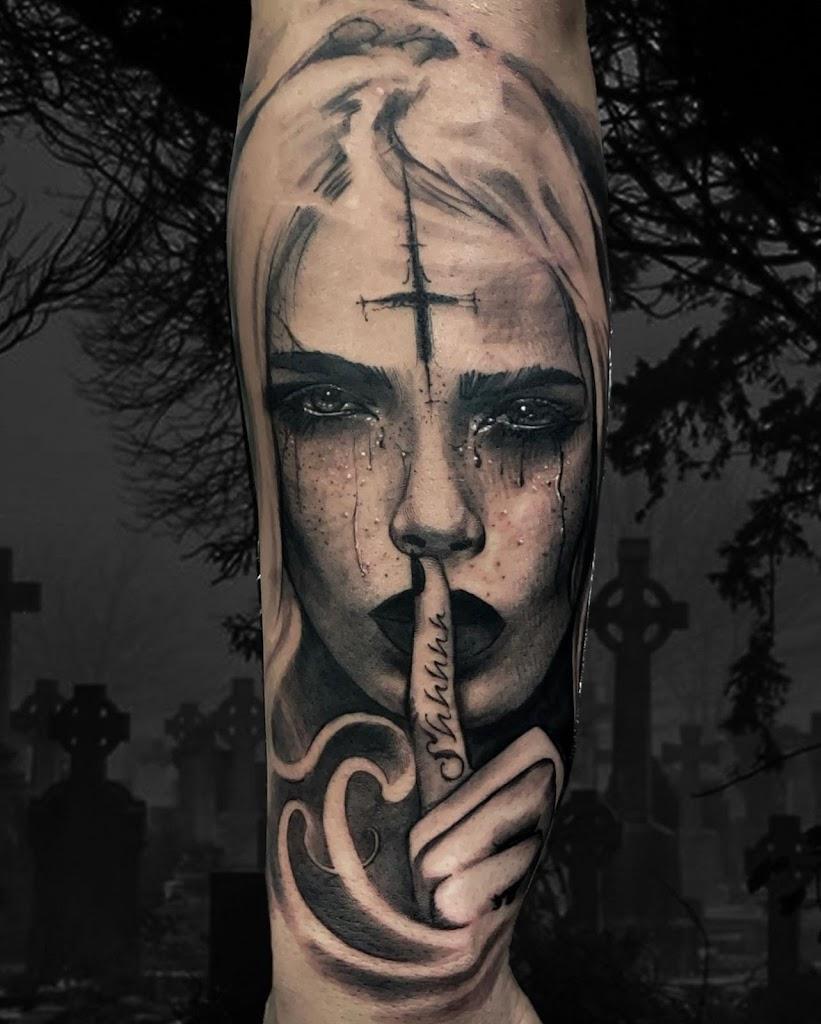 Off The Tracks Tattoo Shop Tattoo in Charlotte, North Carolina