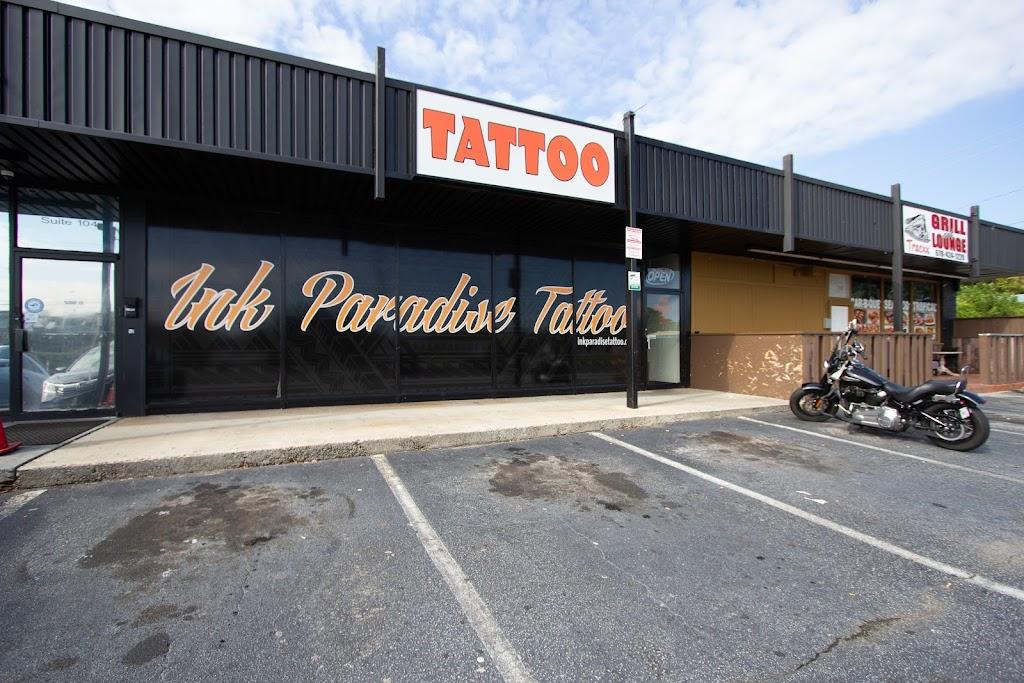 Ink Paradise Tattoo Exterior in Marietta, Georgia
