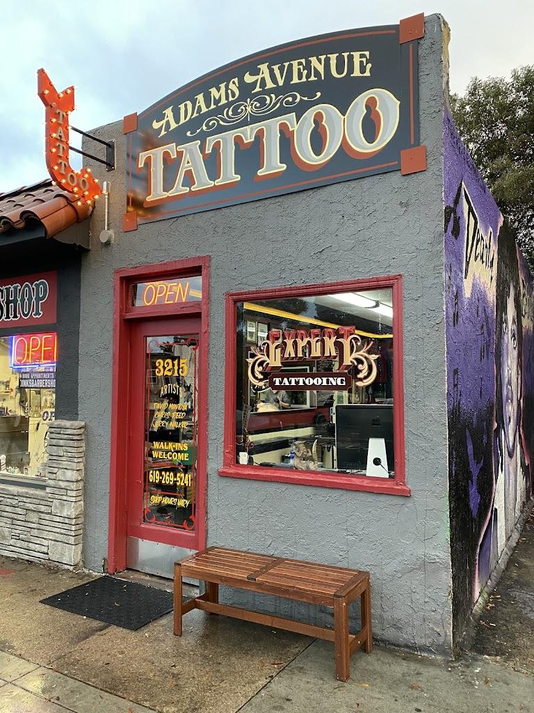 Adams Avenue Tattoo Exterior in San Diego, California
