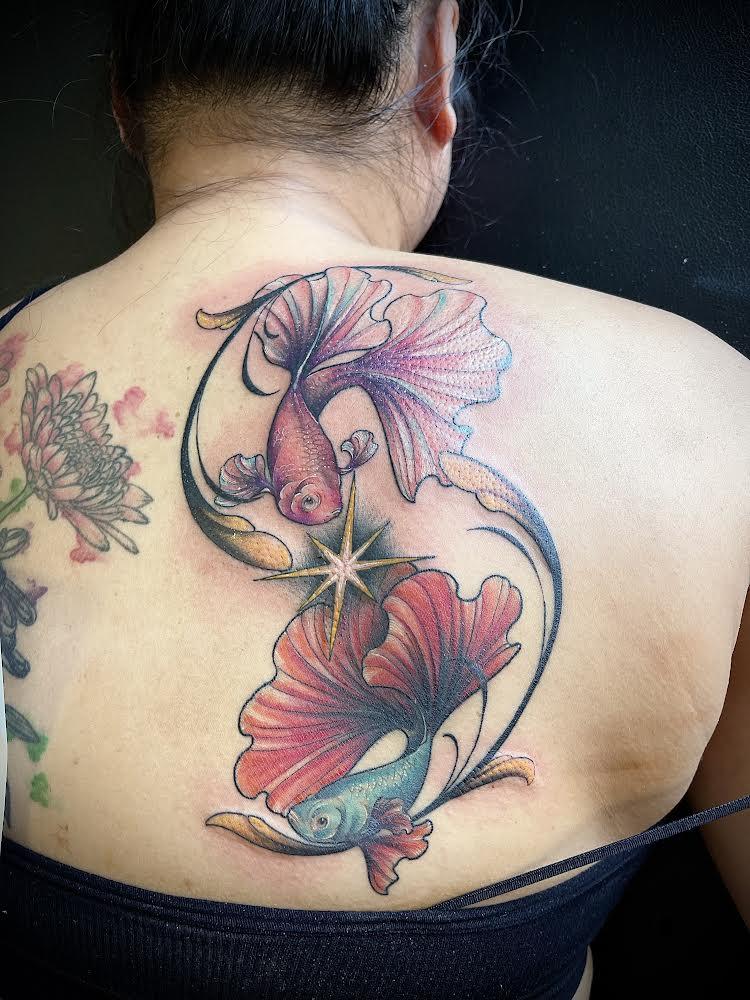 Electric Radish Tattoo Tattoo in Waterbury, Vermont