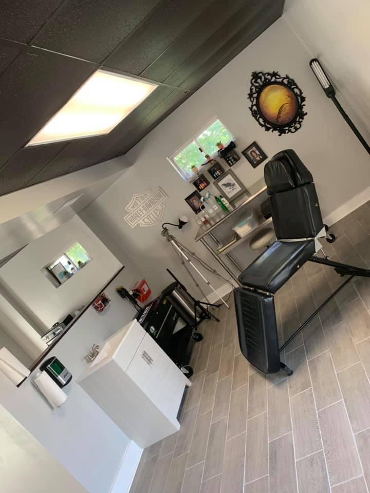 Iron Crow Tattoo Co. Inside in Florence, Kentucky