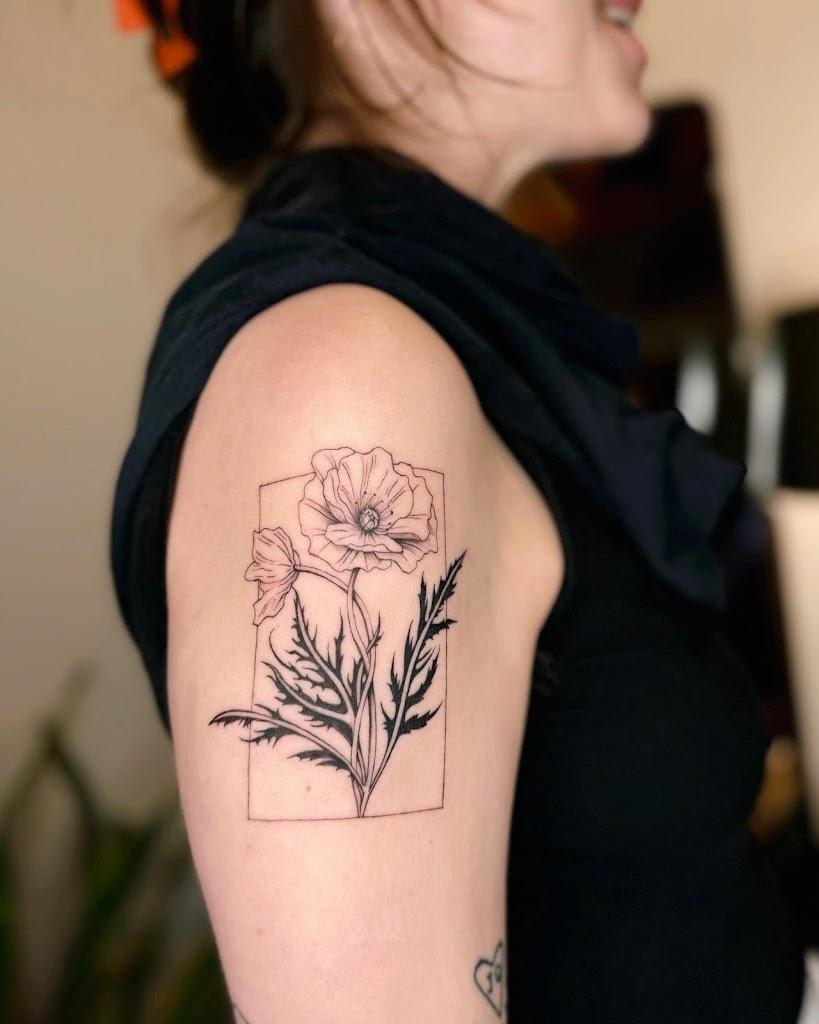 Tiny Bone Tattoo Tattoo in Putney, Vermont