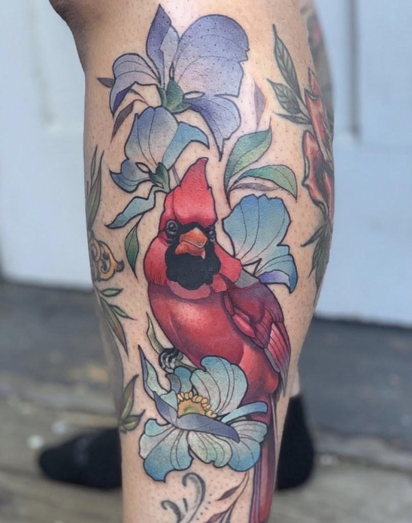 RED KESTREL TATTOO