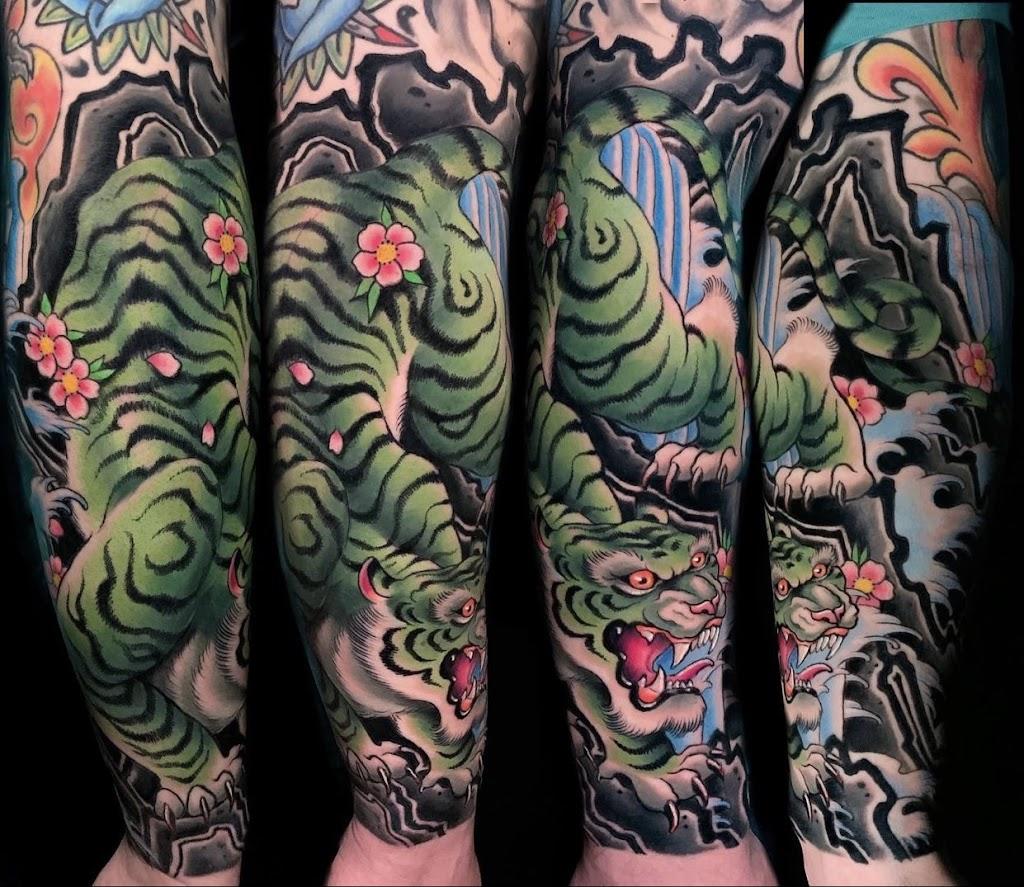 Panther Heart Tattoo Tattoo in Biloxi, Mississippi