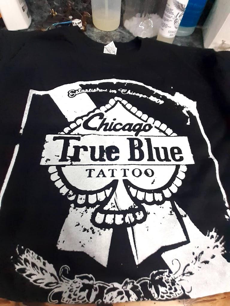 Chicago True Blue Tattoo