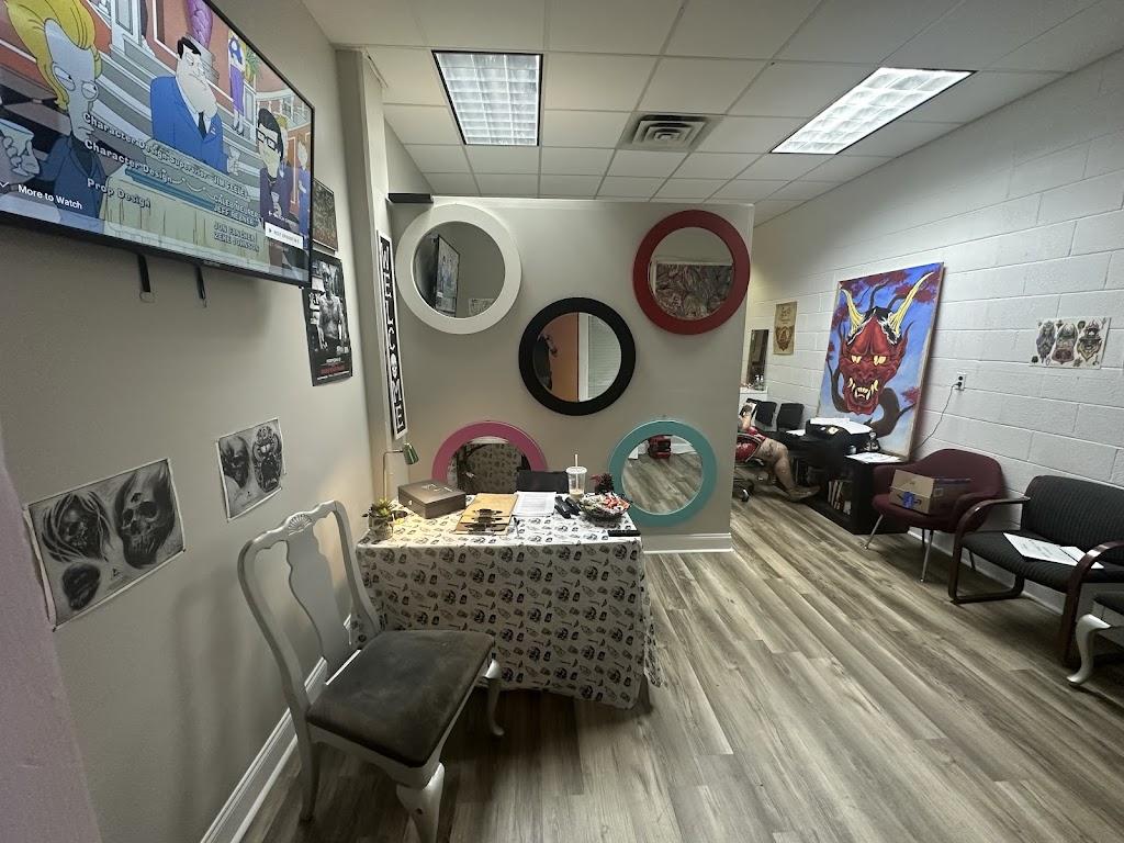 Black Cat Tattoo Society Inside in Charlotte, North Carolina