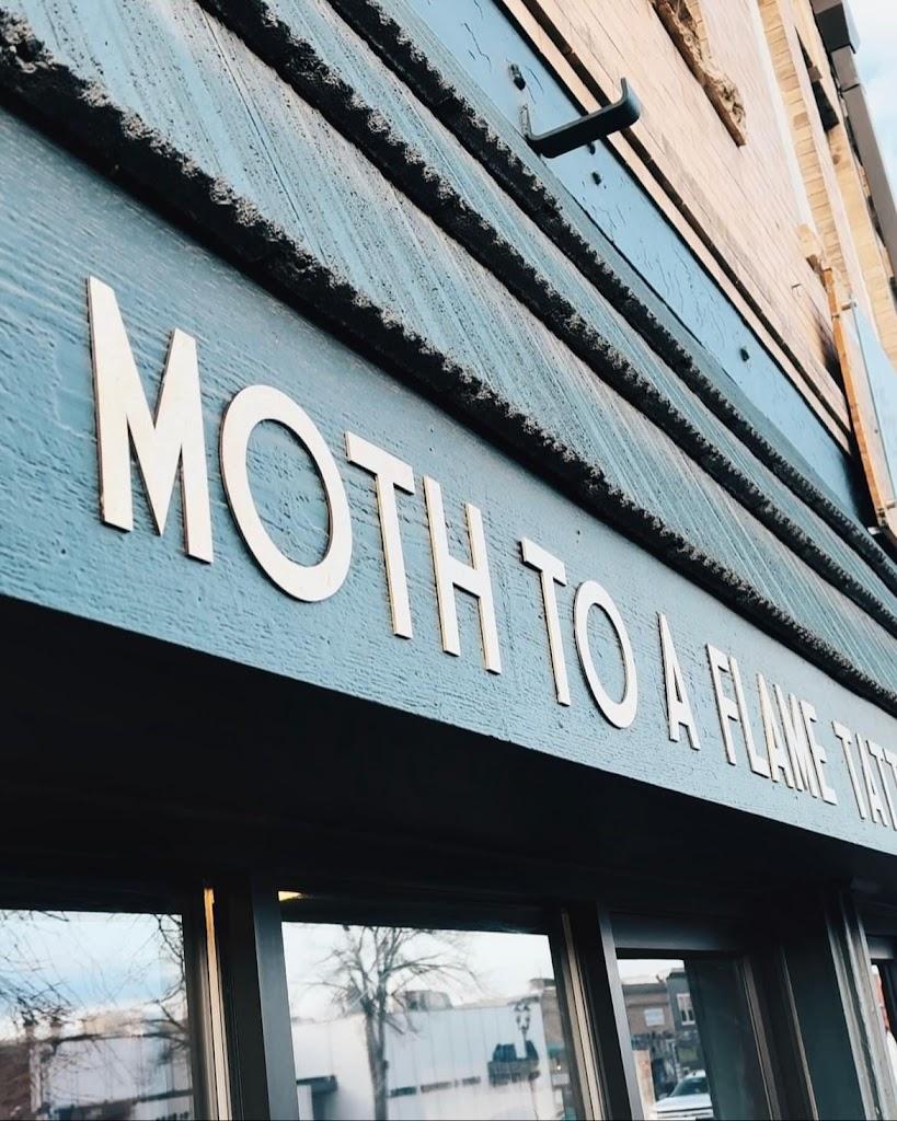 Moth to a Flame Tattoo