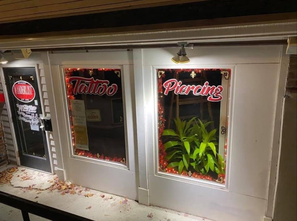 Wanderlust Tattoo & Piercing Exterior in Amherst, Massachusetts