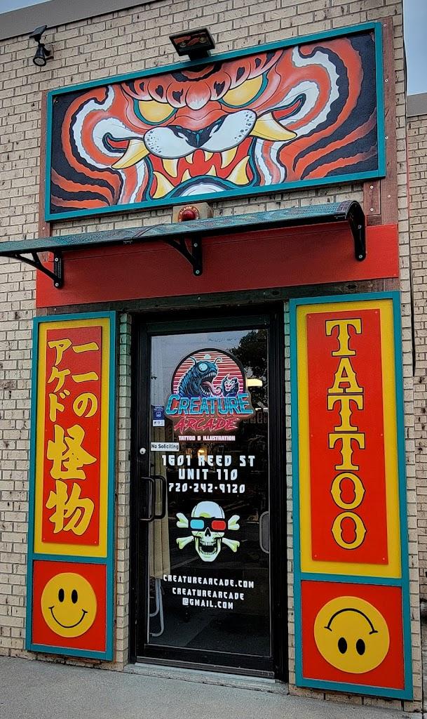 CREATURE ARCADE TATTOO -2 Blocks West of Casa Bonita Exterior in Lakewood, Colorado