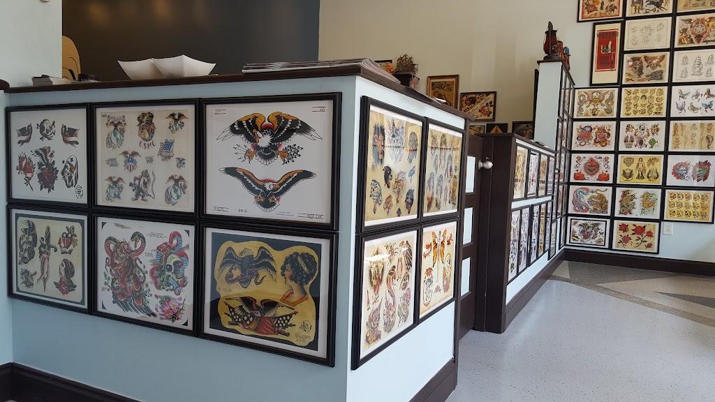 The Torchbearer Tattoo Inside in Providence, Rhode Island