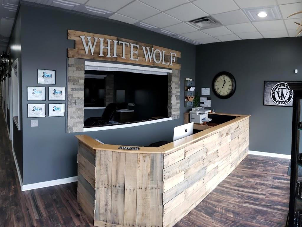 White Wolf Tattoo Inside in Hazlet, New Jersey