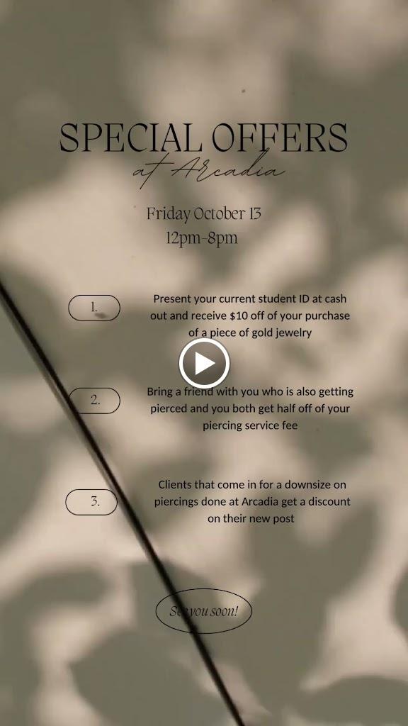 Arcadia Body Piercing Videos in Brookline, Massachusetts