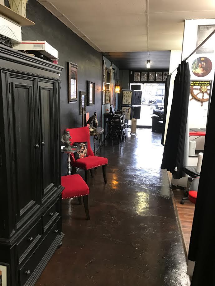 Main Street Tattoos Inside in Norman, Oklahoma