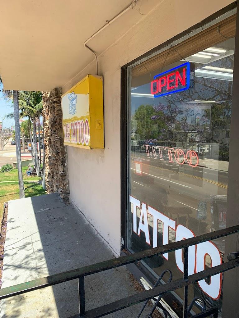 24hr Tattoo and Piercing Exterior in San Diego, California