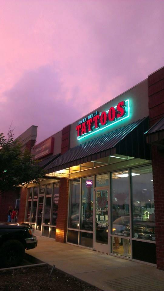 Lucky Bella Tattoos Exterior in North Little Rock, Arkansas