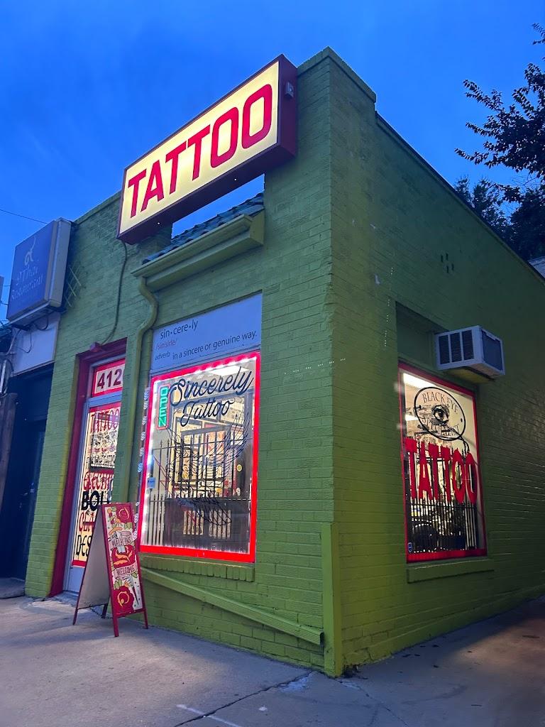 Sincerely Tattoo Exterior in Denver, Colorado