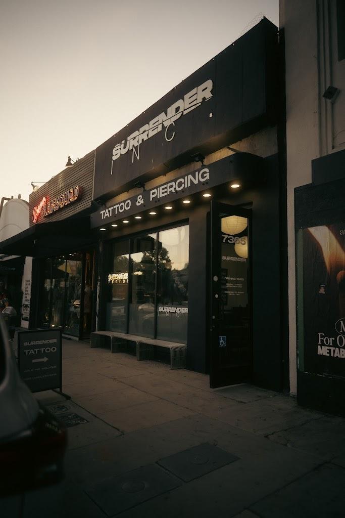 Surrender Inc. Tattoo Exterior in Los Angeles, California