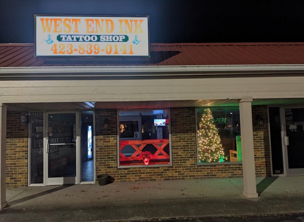 West End Ink Tattoo Shop Exterior in Morristown, Tennessee
