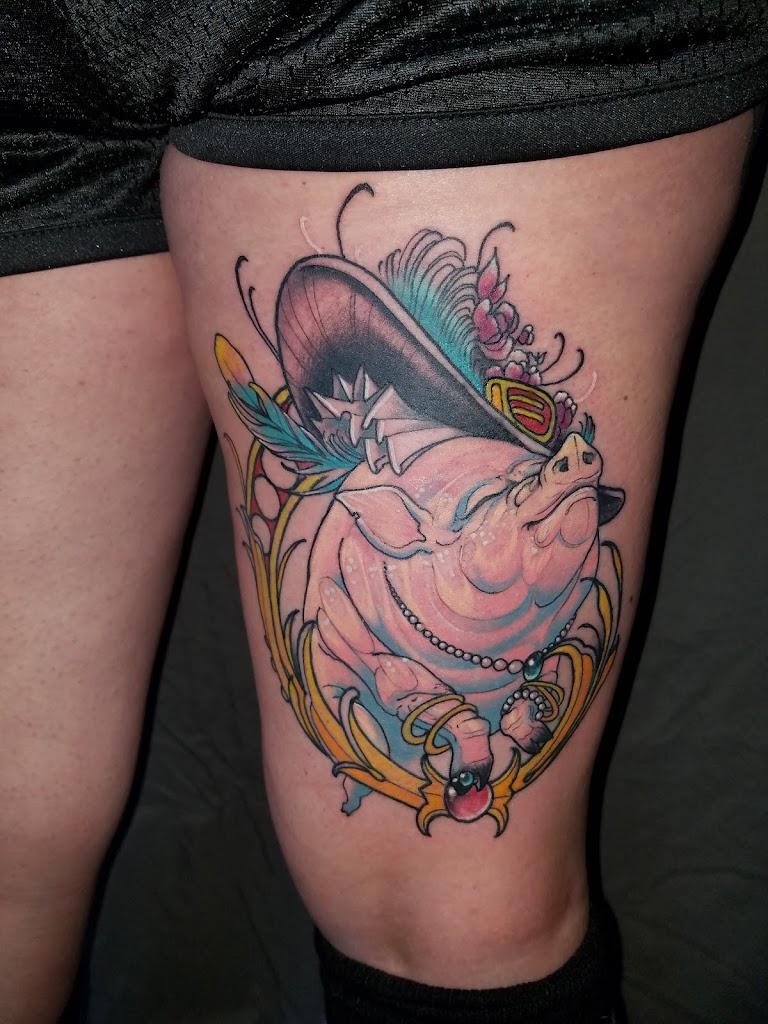 White Dog Tattoo Tattoo in Georgetown, Kentucky