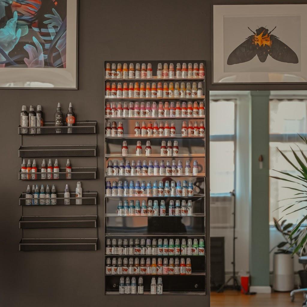 Luna Moth Tattoo Inside in New York, New York