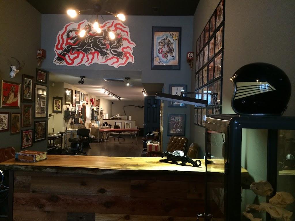 Red Thorn Tattoo Inside in Baltimore, Maryland