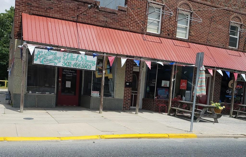 Ambitious Creations Tattoo and Piercing Studio Exterior in Laurel, Delaware