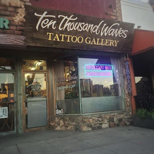 Ten Thousand Waves Tattoo Gallery Exterior in Sherman Oaks, California
