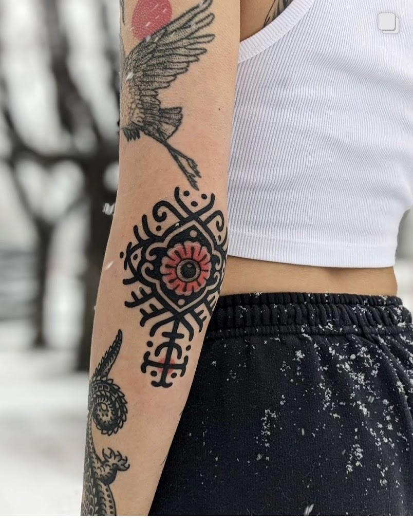 Yellow Rose Tattoo