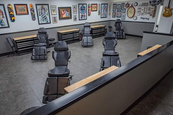 Drop of Ink Tattoo Inside in Mechanicsburg, Pennsylvania