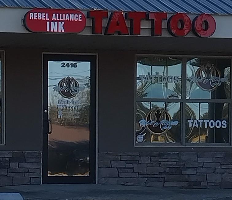 Rebel Alliance Ink Exterior in Tuttle, Oklahoma