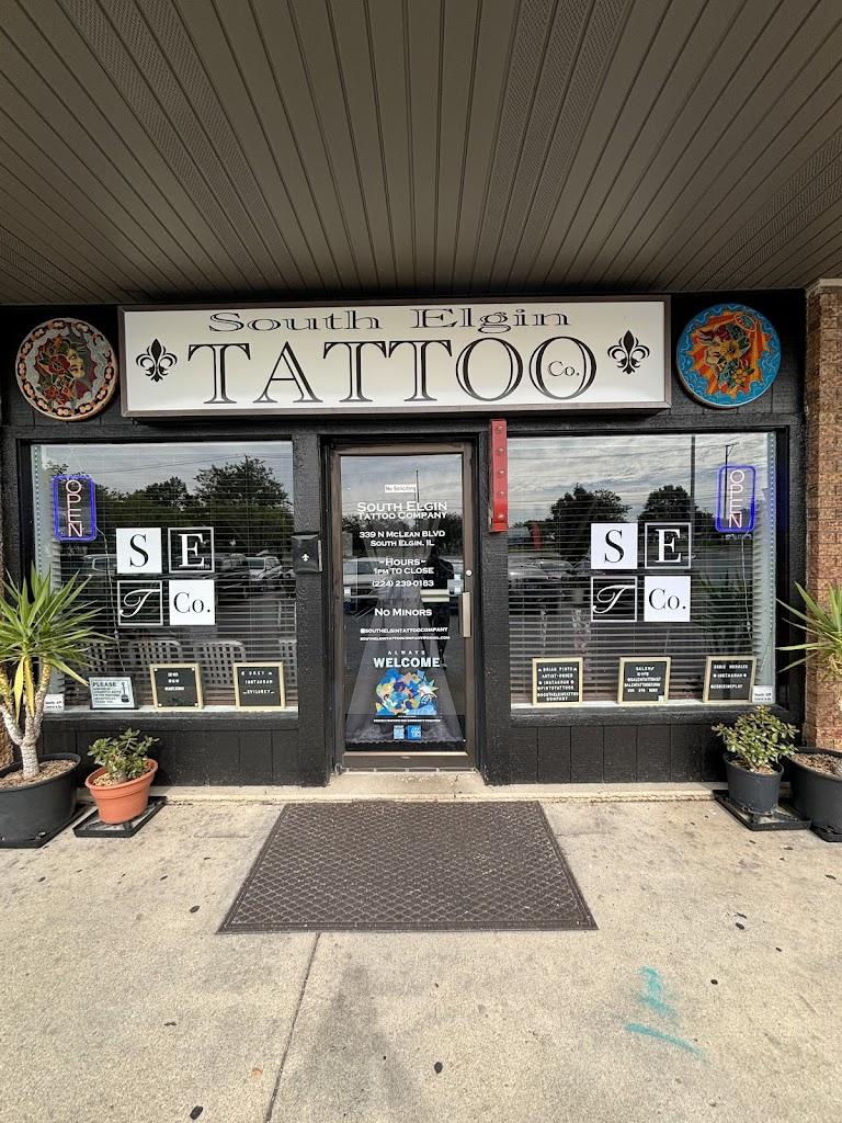The South Elgin Tattoo Company LLC Exterior in South Elgin, Illinois