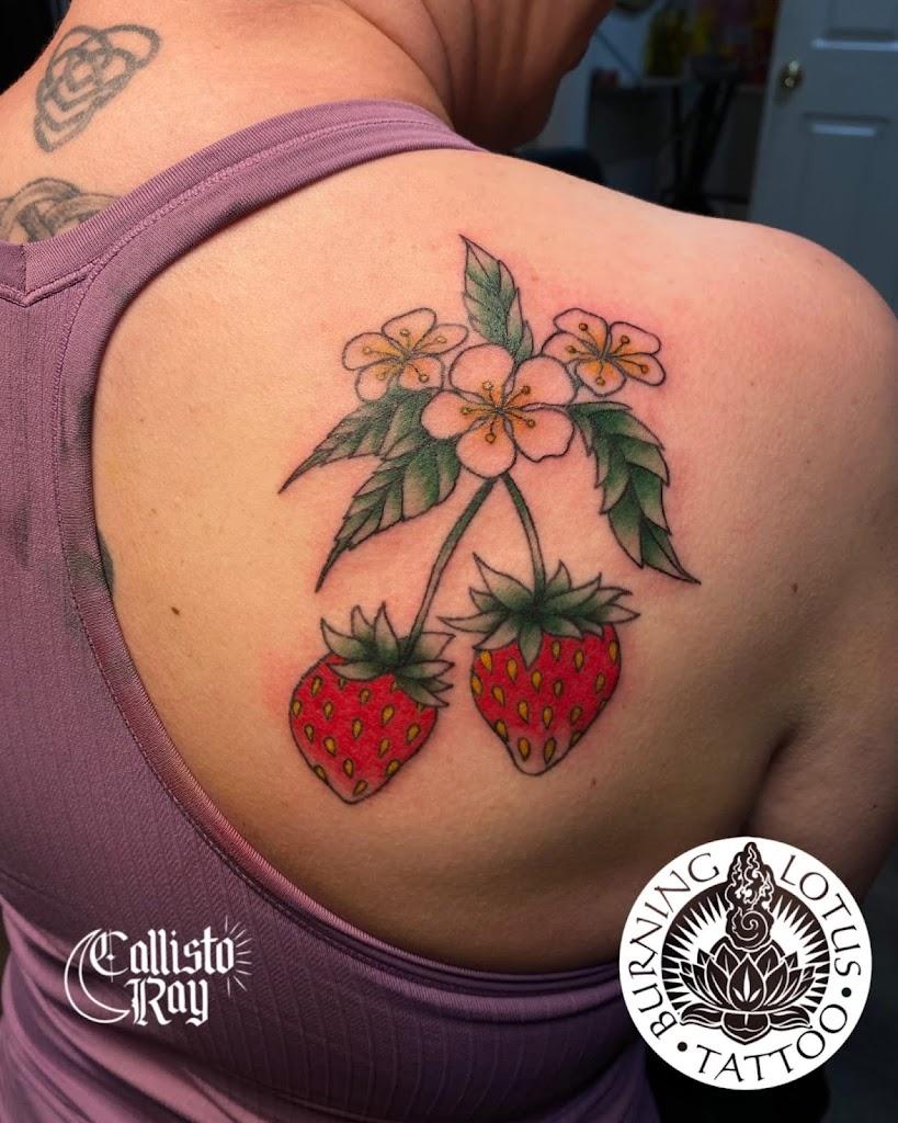 Burning Lotus Tattoo