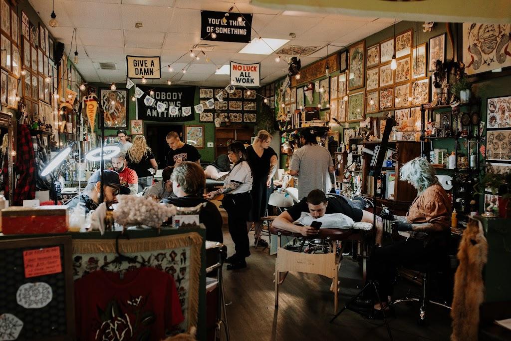 Rose of the West Tattoo Inside in Colorado Springs, Colorado