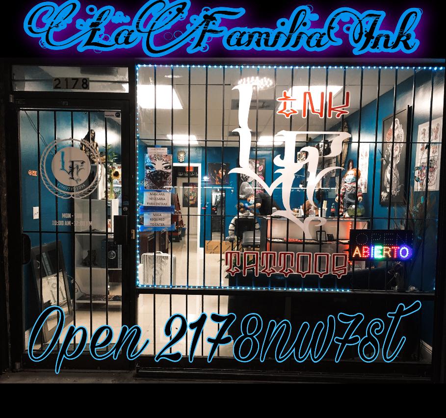 La familia ink tattoos Exterior in Miami, Florida