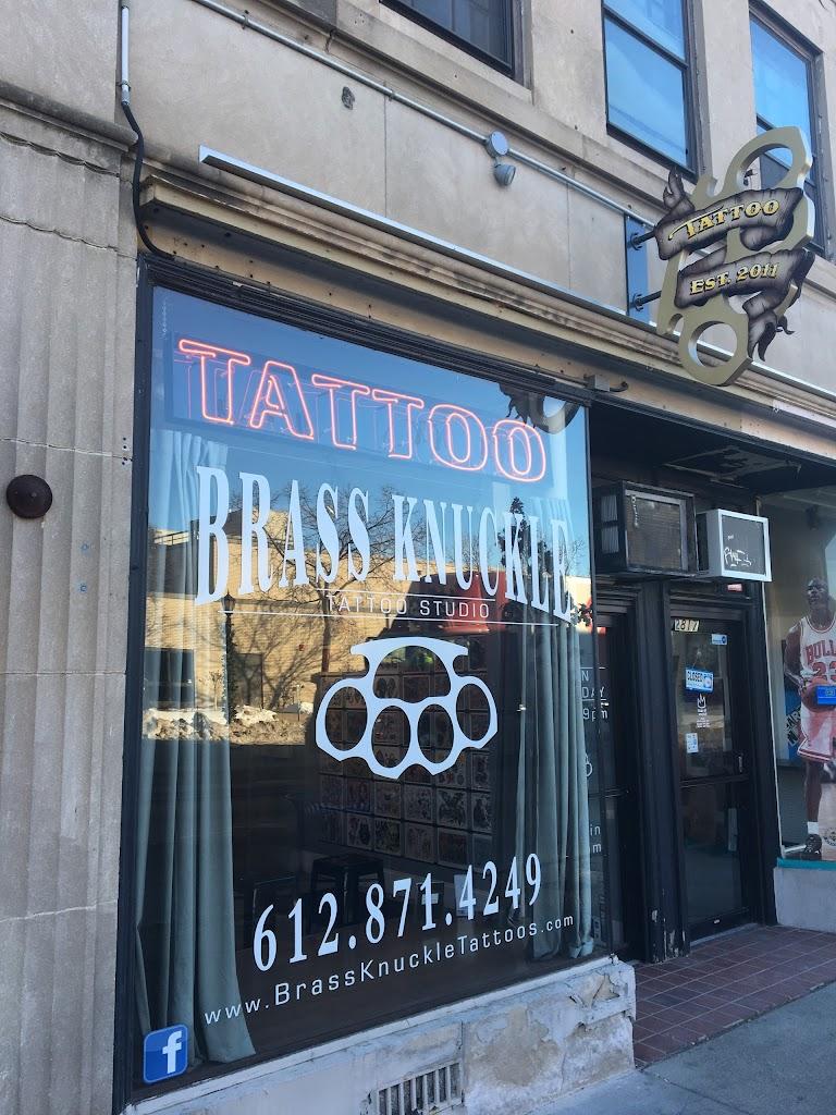 Brass Knuckle Tattoo Studio Exterior in Minneapolis, Minnesota