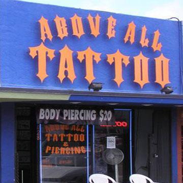 Above All Tattoo - Pacific Beach