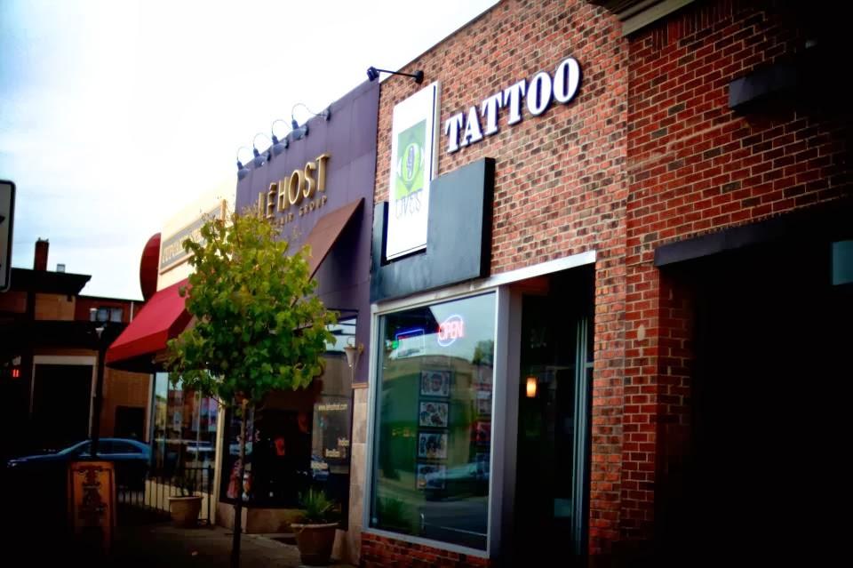 9 Lives Tattoo Exterior in Ferndale, Michigan