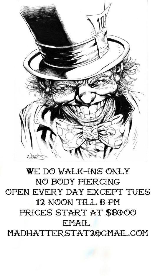 Mad Hatter's Tattoo Studio