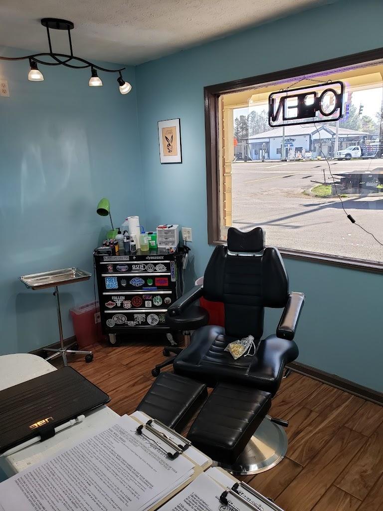 A Sailors Grave Tattoo Parlor Inside in Calhoun, Georgia